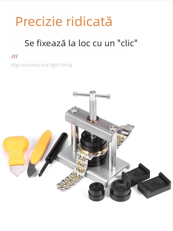 Mașină de acoperire a ceasurilor de uz casnic, instrument de reparare a ceasurilor, baterie, înlocuire, mașină electronică de acoperire a ceasurilor cu cuarț, acoperire și costum de acoperire a ceasurilor