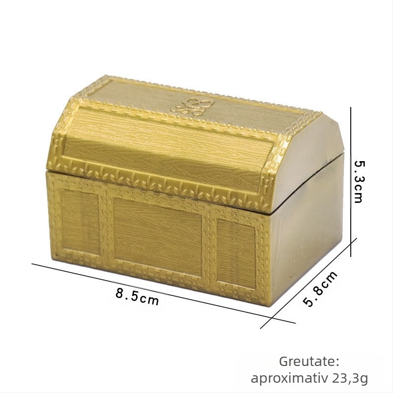Cufăr cu comori mic de pirat Amazon, jucărie, decorațiuni pentru copii, cufăr cu comori, bar, bal, mici ornamente, cufăr cu comori de pirat