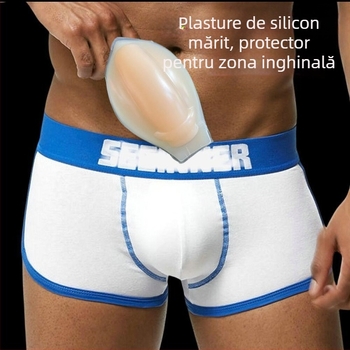 Lenjerie intimă pentru bărbați, 3D stereo mărită, mare, entuziasmat, complet, pantaloni de baie din silicon, pad pentru schi, sport, protecție pentru bărbați, JJ Pad