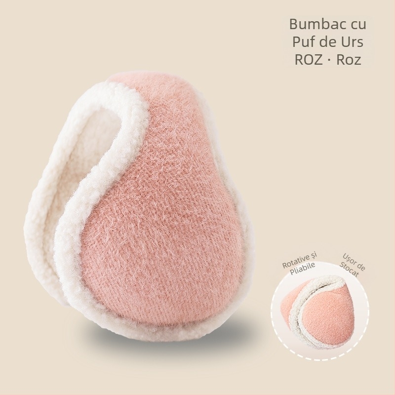 Căști calde de iarnă, rezistente la frig și vânt pentru femei, căști anti-îngheț pentru bărbați, căști pliabile pentru spate, en-gros