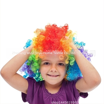 pălărie de fan majoretă/model curcubeu steag național produse de majorete fotbal perucă de fan majorete