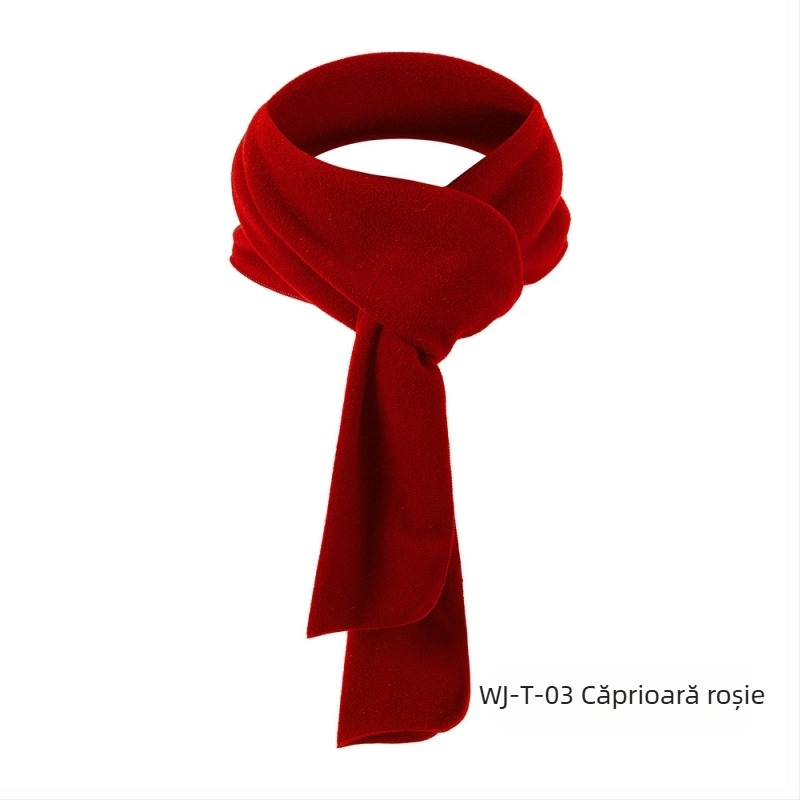 Ruidong Toamna și Iarna În aer liber Polar Fleece Multifuncțional Fleece Eșarfă lungă Eșarfă caldă pentru gât Eșarfă respirabilă pentru ciclism Prosop de față în stoc