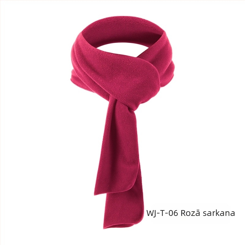 Ruidong Toamna și Iarna În aer liber Polar Fleece Multifuncțional Fleece Eșarfă lungă Eșarfă caldă pentru gât Eșarfă respirabilă pentru ciclism Prosop de față în stoc