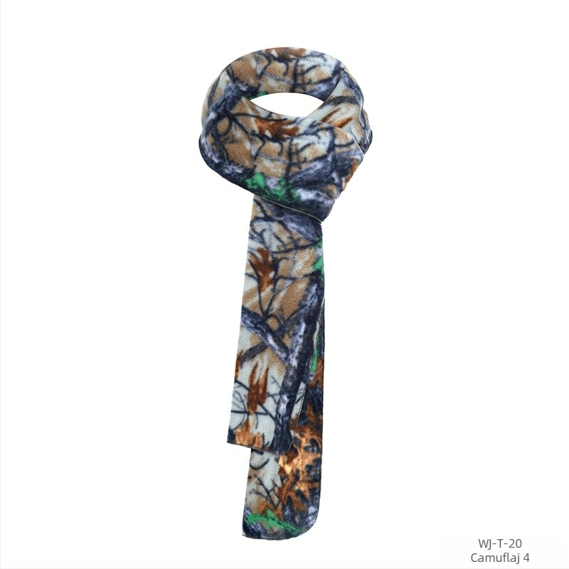 Ruidong Toamna și Iarna În aer liber Polar Fleece Multifuncțional Fleece Eșarfă lungă Eșarfă caldă pentru gât Eșarfă respirabilă pentru ciclism Prosop de față în stoc