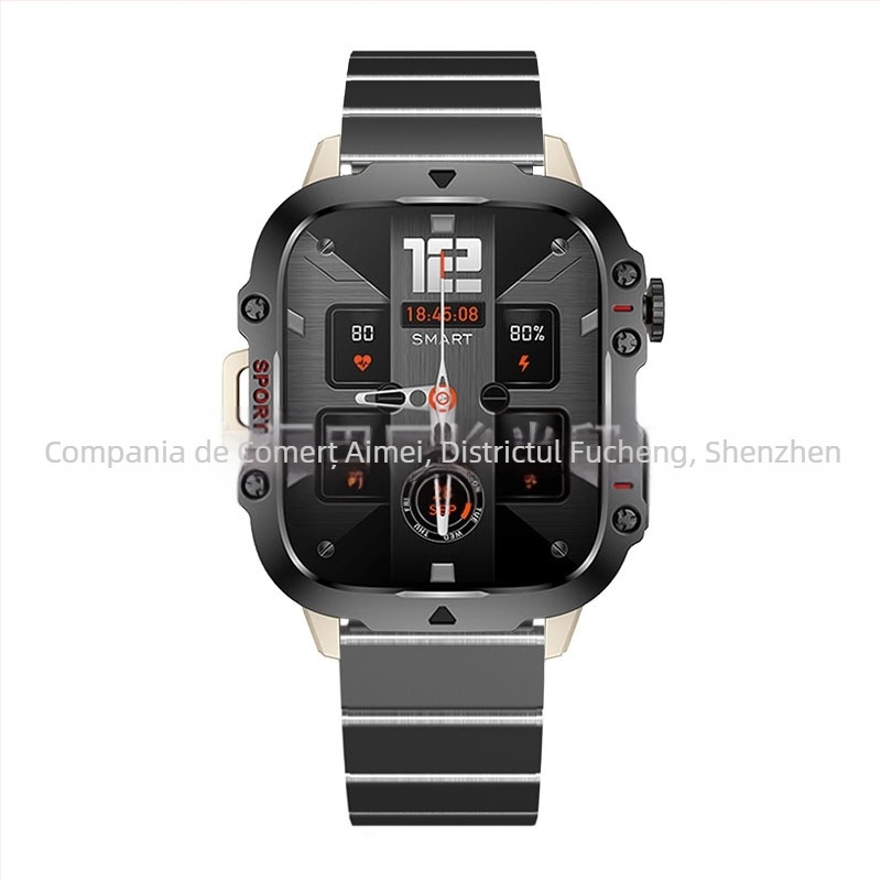 Qx11 Ceas inteligent Ritm cardiac Bluetooth Apel Asistent vocal Pedometru Ceas sport Calculator jocuri mici Transfrontalier