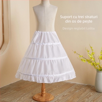 Jupoane interioare din os de pește reglabil pentru copii, prințesă Pirons Lolita violentă pentru copii, prințesă Pirons, jupoane interioare pentru performanță