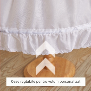 Jupoane interioare din os de pește reglabil pentru copii, prințesă Pirons Lolita violentă pentru copii, prințesă Pirons, jupoane interioare pentru performanță