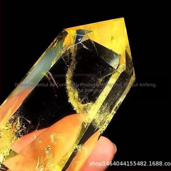 Ornamente pentru casă lustruite și lustruite din piatră brută de topaz