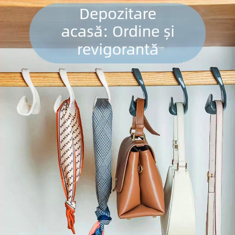 Cârlig de geantă transfrontalier, vânzare fierbinte, pentru dormitor japonez, dulap, ghiozdan, eșarfă, umeraș multifuncțional cu arc, artefact de depozitare
