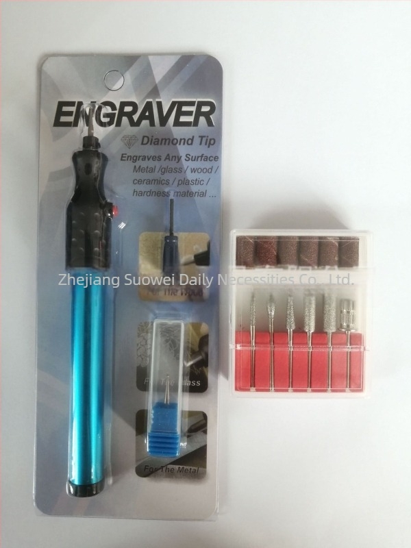 Mini stilou în formă de stilou metalic cu zgomot redus, stilou de gravat electric de mare viteză, micro wireless DIY, polizor electric de sticlă