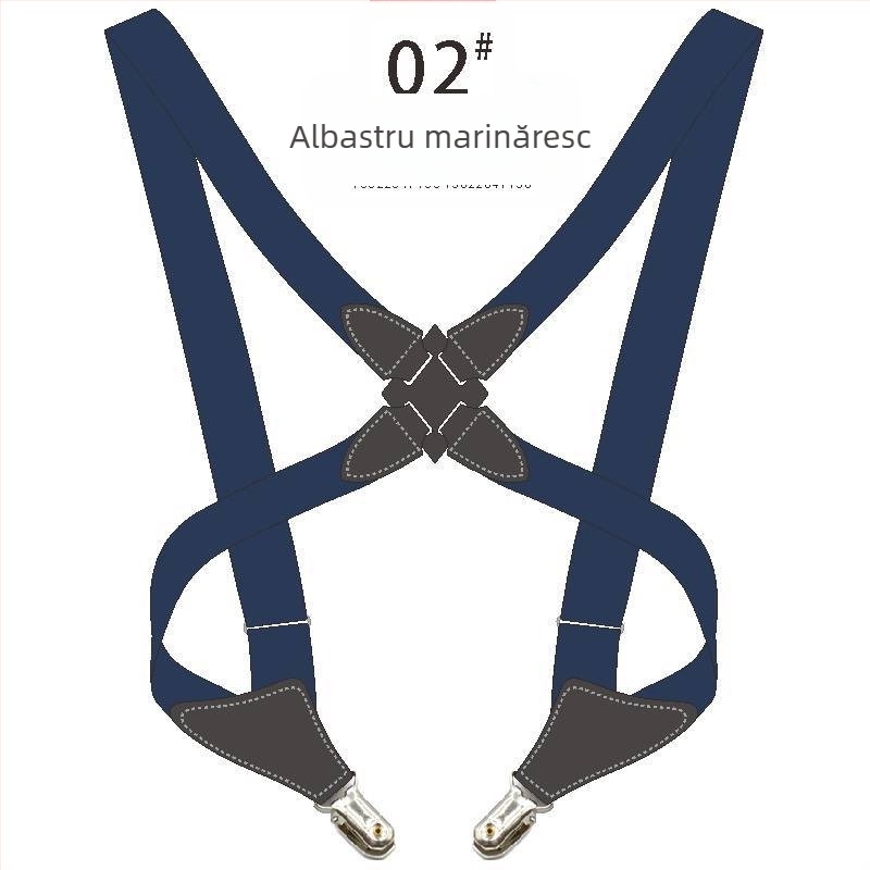 Sursă transfrontalieră Amazon, toc curea elastică, clemă laterală, clemă încrucișată, bretele pentru bărbați și femei pentru adulți