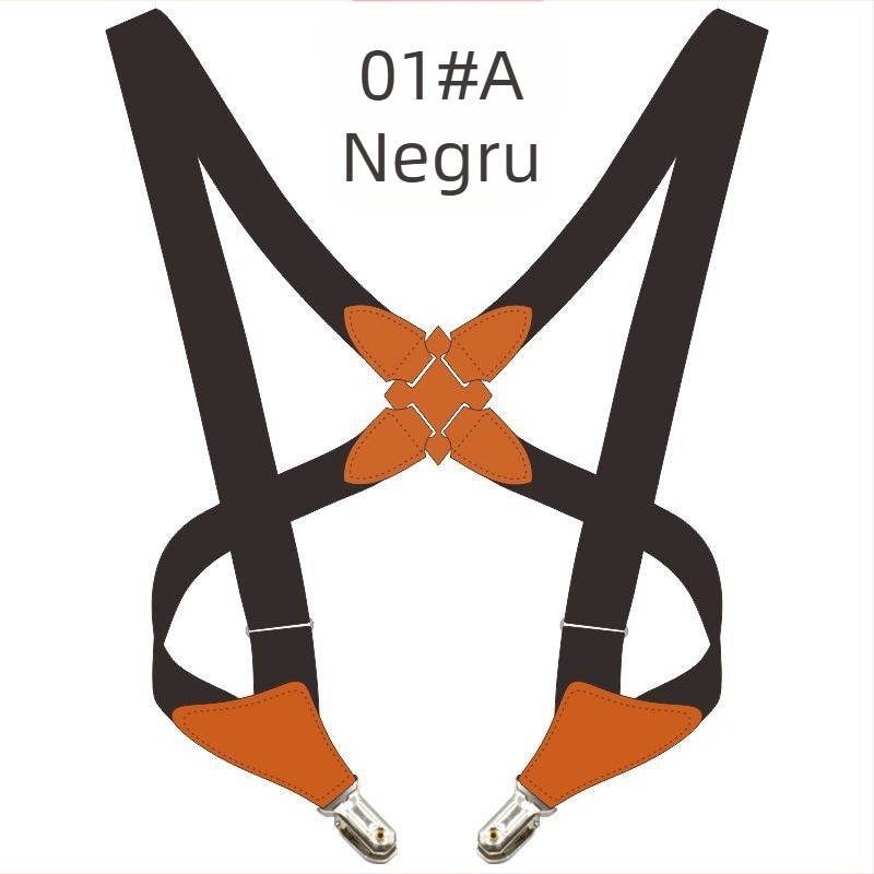 Sursă transfrontalieră Amazon, toc curea elastică, clemă laterală, clemă încrucișată, bretele pentru bărbați și femei pentru adulți