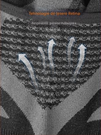 Mască de motocicletă respirabilă, fără deplasare, pentru exterior, cu căptușeală din fleece, rezistentă la frig, model mecha, pentru călărit