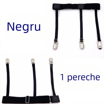 3 inele pentru picior, portjartier, curea cu cioc de rață, cataramă metalică, pentru bărbați și femei, cămașă formală, antiderapantă, clip antirid, portjartier, ciorapi 2