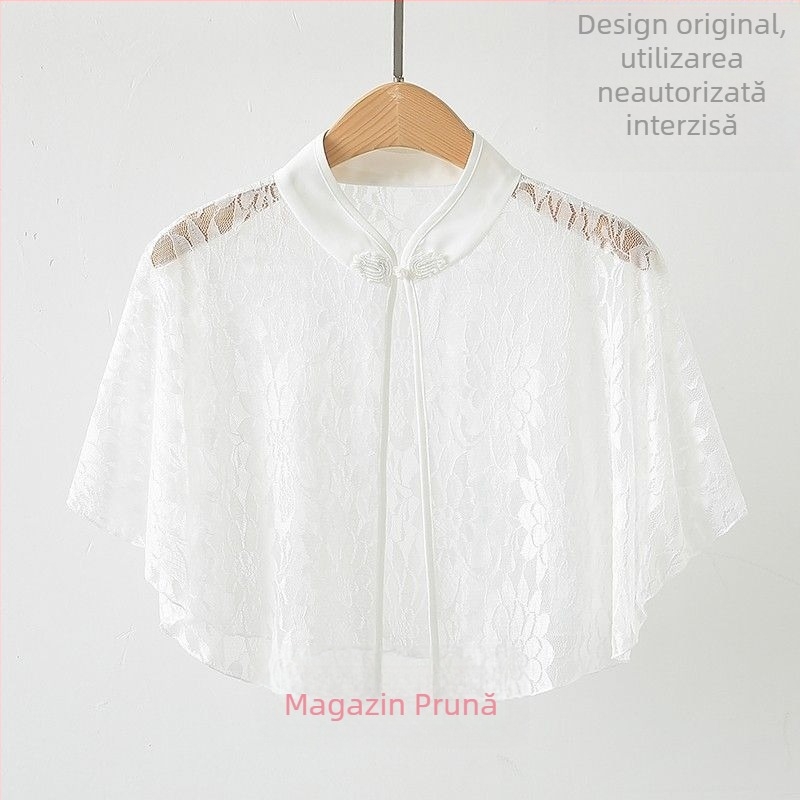 Cardigan din șifon cu mânecă bubble, cu protecție solară, pentru femei, de vară, cu mânecă scurtă, ușor, cardigan, șal mic, cu fustă slip, bluză exterioară scurtă
