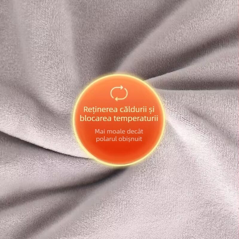 Bandă de protecție pentru urechi pentru bărbați, bandă de păr din fleece polar cald de iarnă, bandă de susținere pentru sporturi în aer liber, alergare, călărie, eșarfă pentru cap cu izolare