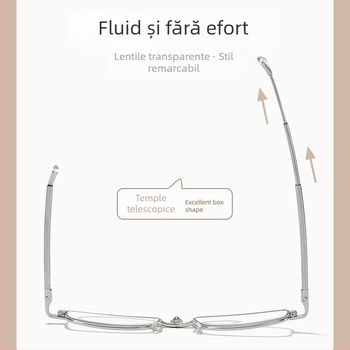 Ochelari de citit pentru vârstnici cu antenă 100, lentilă asferică din rășină, de înaltă definiție, ochelari de citit anti-oboseală pentru bărbați și femei