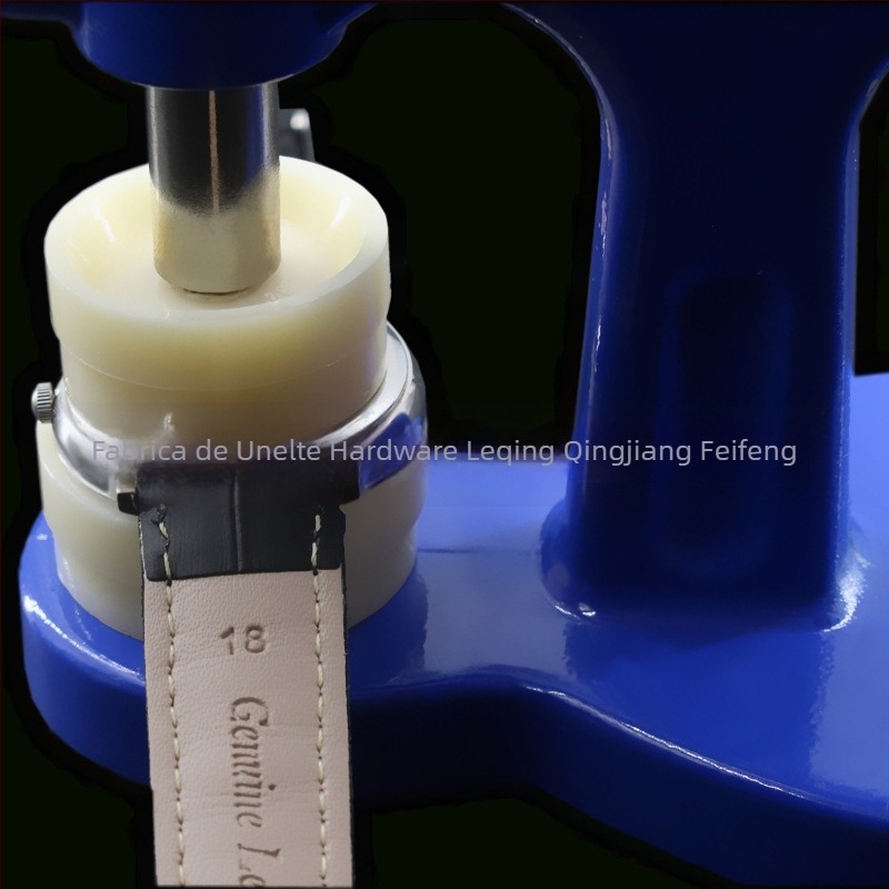 Set de reparare ceasuri Presă capac spate ceas Presă capac ceas Instrument de schimbare a bateriilor (albastru)