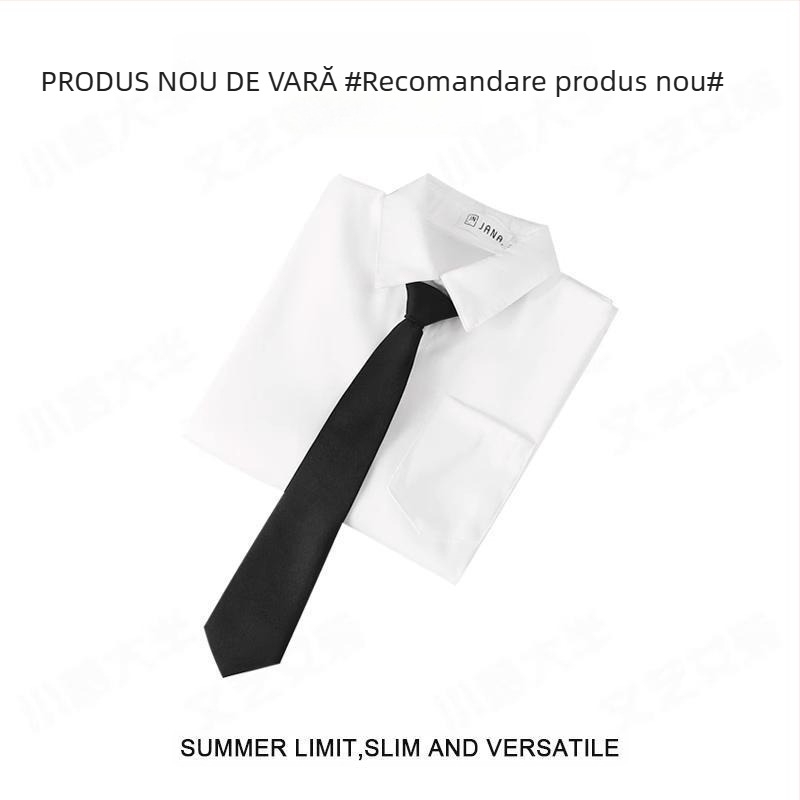 Tricou femei toamna și iarna de lux JK îmbrăcăminte exterioară cămașă albă pentru fete studente top cu cămașă albă