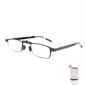 Ochelari de citit noi, pliabili, ultra-subțiri, direct din fabrică, HD, portabili, ochelari de citit convenabili pentru bărbați, suport pentru telefon mobil