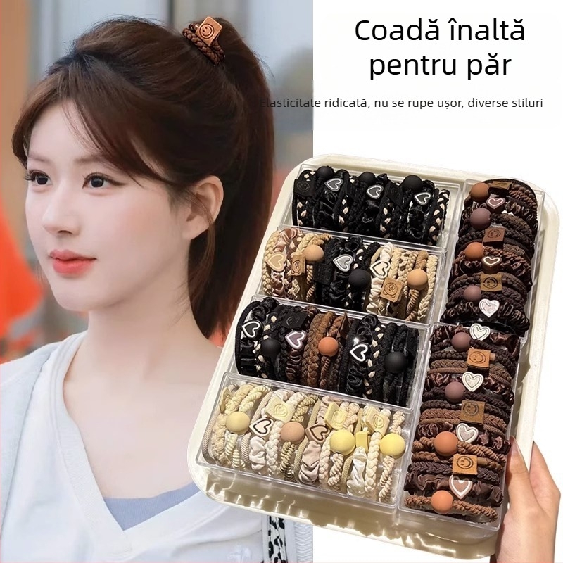 Bandă de păr pentru femei și adulți, 2024, bandă de păr nouă, coadă Ponda, elastică, durabilă, cu bandă de susținere, accesorii pentru pălării