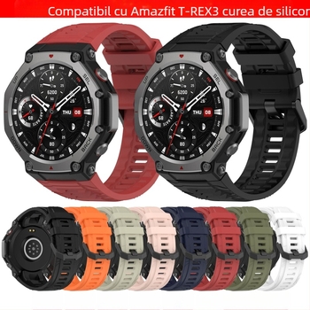 Curea Tianyi Electronic aplicabilă Leap I Amazfit T-REX3 oficială cu același adeziv, curea Huami Rex3 în stoc