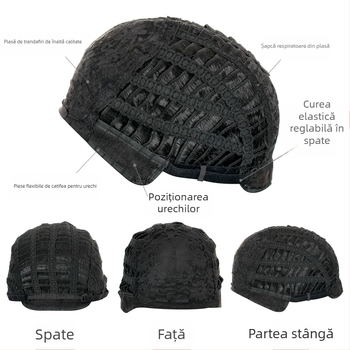 Peruci bărbătești, explozii europene și americane, fibre chimice, accesorii pentru cap, modă, păr scurt, producători de păr pentru bărbați, la fața locului, transfrontaliere pentru peruci