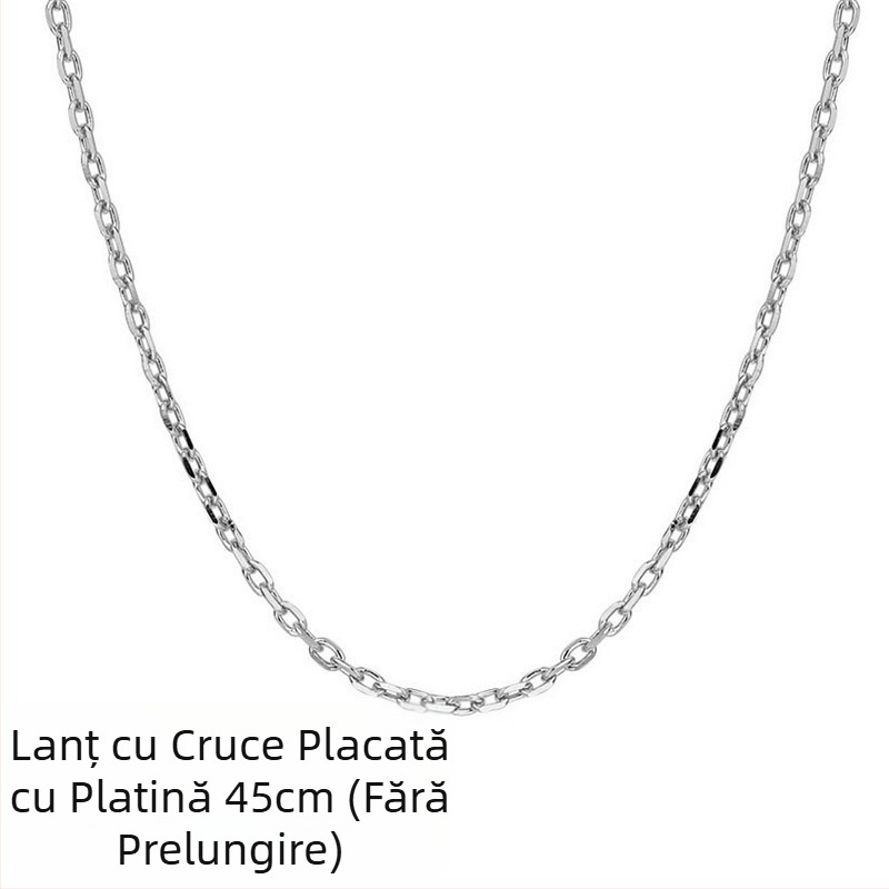 Colier placat cu argint european și american nou pentru femei, colier creativ cu trifoi cu patru foi, ametist, diamant, lanț scurt de claviculă, pandantiv cu cristal