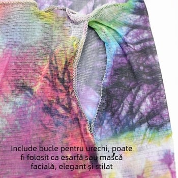 Eșarfă de protecție solară pentru femei, vară subțire, pentru conducere și călărie, protecție pentru gât, mânecă, agățat de tifon, anti-ultraviolete, eșarfă pentru față care acoperă