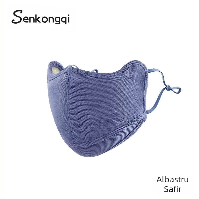 Mască caldă de iarnă nouă pentru femei, rezistentă la vânt, rece, 3D, tridimensională, subțire, la modă, mască pentru ochi pentru bărbați, 2023