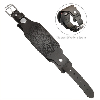 Curea din piele de vacă retro europeană și americană pentru Apple Watch, curea Iwatch din piele naturală de înaltă calitate, curea premium Sense