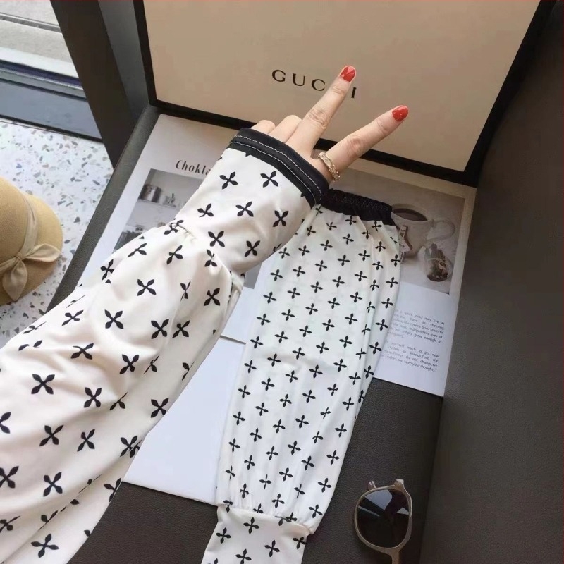 Mănuși de mătase cu gheață și protecție solară pentru femei, mănuși de protecție solară, model all-match, pentru exterior, la modă, cu protecție UV