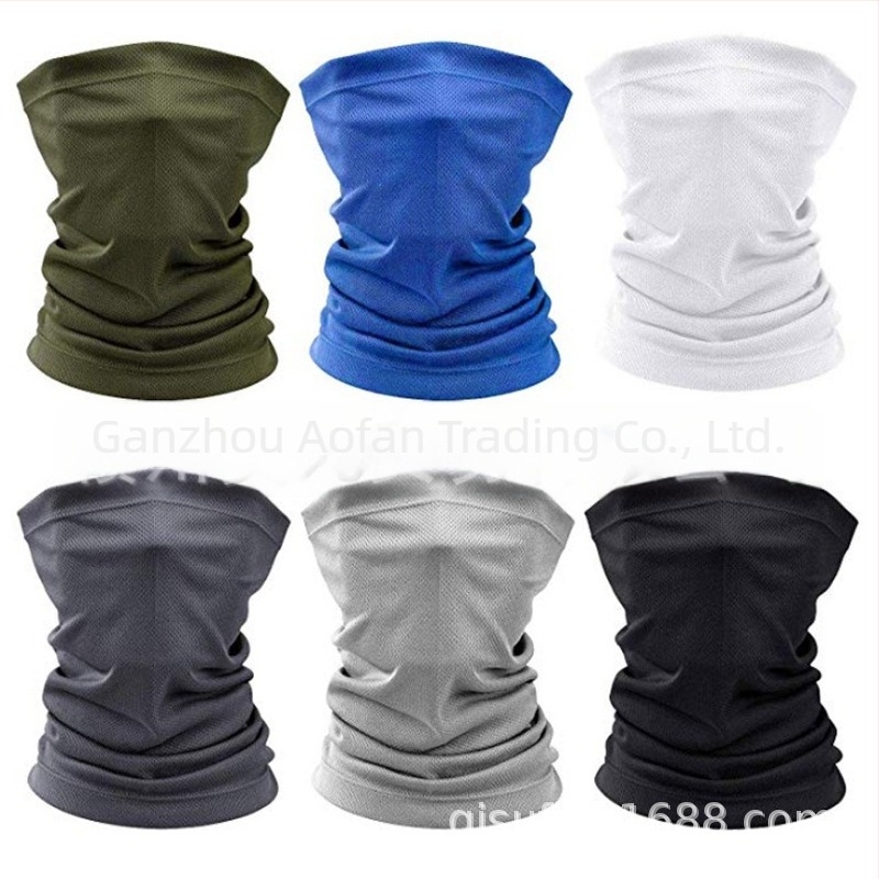 Mască de protecție solară pentru cap, prosop de față pentru bărbați și femei, călărie, fleece polar, cald, cu glugă, pălărie multifuncțională pentru sporturi în aer liber