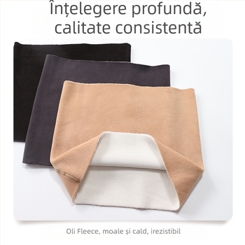 Centură de protecție pentru toamnă și iarnă, talie caldă pentru bărbați și femei, protecție pentru burtă, circumferința burții, căptușită cu fleece, îngroșată, protecție caldă pentru burtă, protecție împotriva frigului pentru stomac