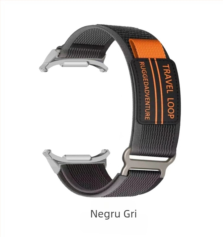 Potrivit pentru Samsung Galaxy Watch7Ultra, curea sport respirabilă Wild Trail din nailon cu velcro, cu secțiune dublă