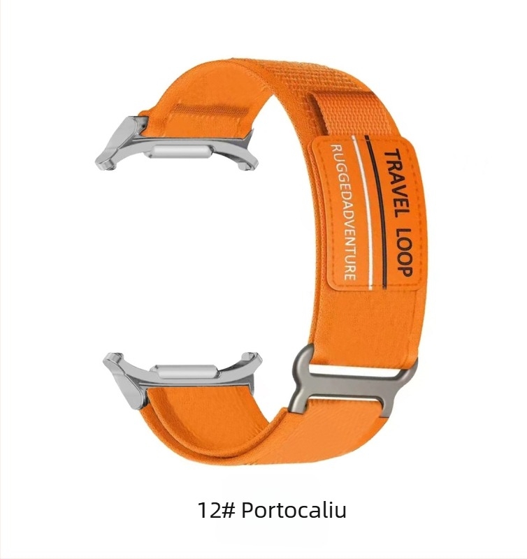 Potrivit pentru Samsung Galaxy Watch7Ultra, curea sport respirabilă Wild Trail din nailon cu velcro, cu secțiune dublă