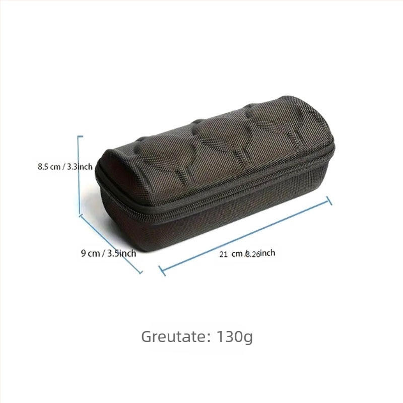 Vânzări directe din fabrică, cutie de ceas Eva, impermeabilă și anti-cădere, geantă de ceas neagră cu trei poziții, cutie de depozitare portabilă pentru ceasuri Eva