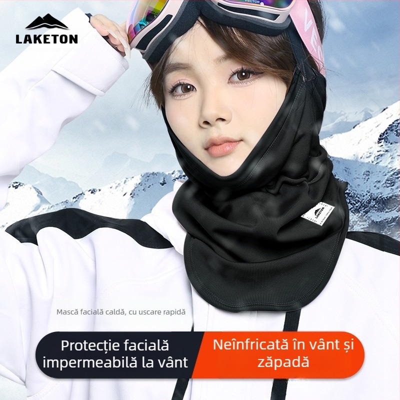 Mască de schi, protecție pentru față, pentru femei, călărie, alpinism, husă caldă pentru față, protecție pentru gât, eșarfă rezistentă la vânt, husă pentru gât, prosop de față rezistent la nisip și exterior