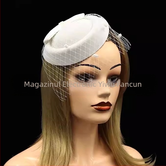 Cele mai bine vândute accesorii de păr de pe Amazon, agrafă cu bandă de păr cu fundă și perle, agrafă de păr cu plasă de perle, agrafă de păr cu fundă și perle