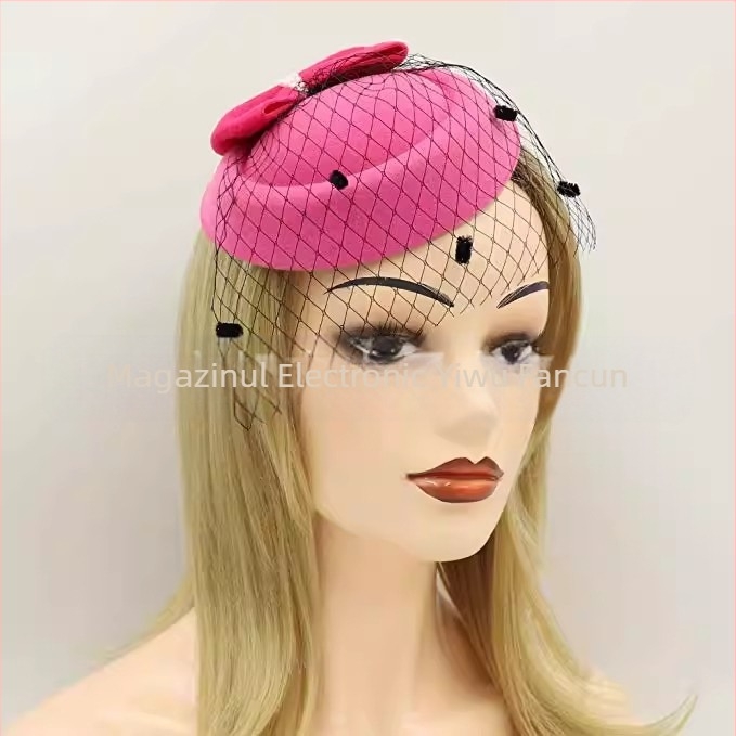 Cele mai bine vândute accesorii de păr de pe Amazon, agrafă cu bandă de păr cu fundă și perle, agrafă de păr cu plasă de perle, agrafă de păr cu fundă și perle