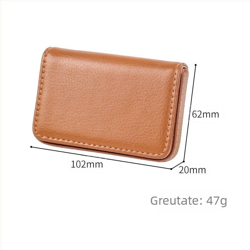 Toc de țigară portabil pentru bărbați, rulat manual, grosime medie, cu model Litchi dublu, cu deschidere în cruce, pentru cărți de vizită, Puskin, portabil, rezistent la umiditate, controlul tutunului