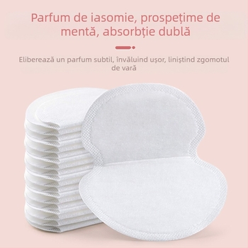 Autocolant transpirație subraț mentă, de unică folosință, invizibil, uscat, subraț, răcoritor, absorbant al sudorii, autocolant subraț