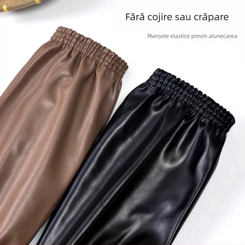 Manșete impermeabile PU, unisex, pentru muncă și curățenie – protecție împotriva murdăriei, din pânză, negre