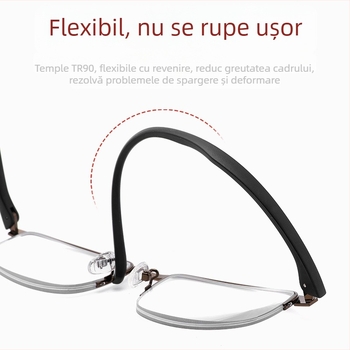 Ochelari de presbiopie multifocali progresivi interiori noi, zoom inteligent, ochelari de presbiopie anti-lumină albastră, ochelari de vedere de departe, ochelari de vedere de aproape, en-gros