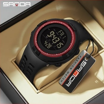 Sanda explozii transfrontaliere ceas electronic multifuncțional sporturi în aer liber ceas impermeabil la modă Joker ceas bărbătesc en-gros