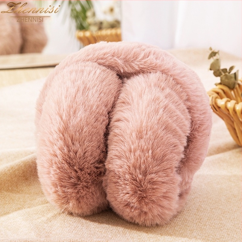 Căști pentru urechi pentru femei, pliabile, de iarnă, calde, protecție pentru urechi, stil coreean, calde, anti-îngheț, capace pentru urechi pentru femei