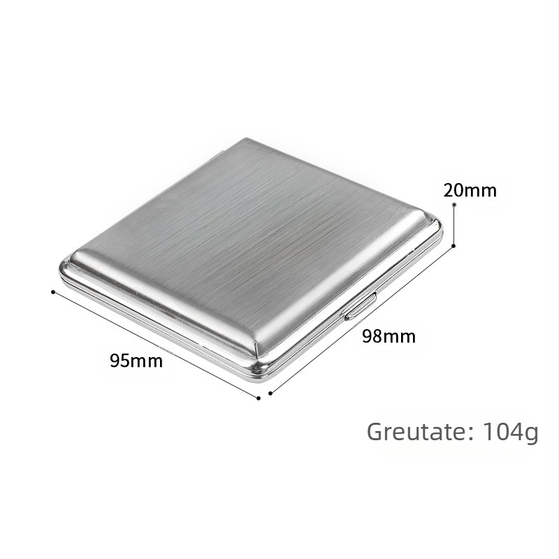Cutie de țigări sculptată, pachet de 20, portabilă, personalizată, creativă, rezistentă la presiune, cutie de țigări metalică, clip pentru țigări, c9251
