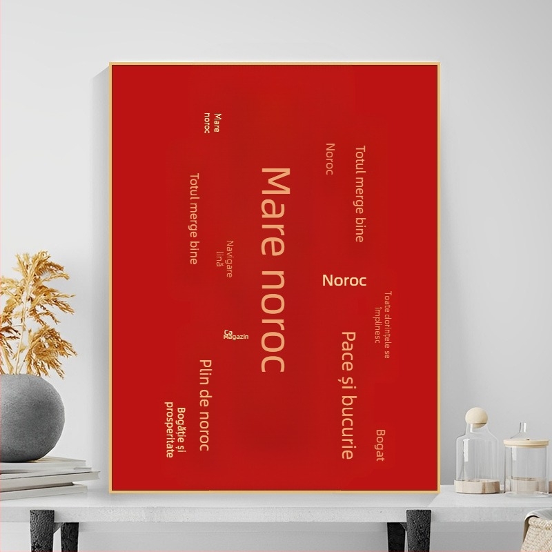 Furnizare directă din fabrică [Ziyi] Pictură digitală în ulei DIY Pace și bucurie Nou text chinezesc decor Pictură acrilică în ulei