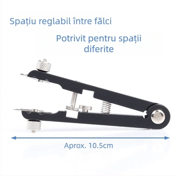 Instrumente de reparare a ceasurilor pentru comerț exterior, clește pentru urechi, clește pentru demontarea și asamblarea urechilor 6825, clește pentru demontarea urechilor, clește în formă de V pentru îndepărtarea urechilor, instrument de îndepărtare a cu