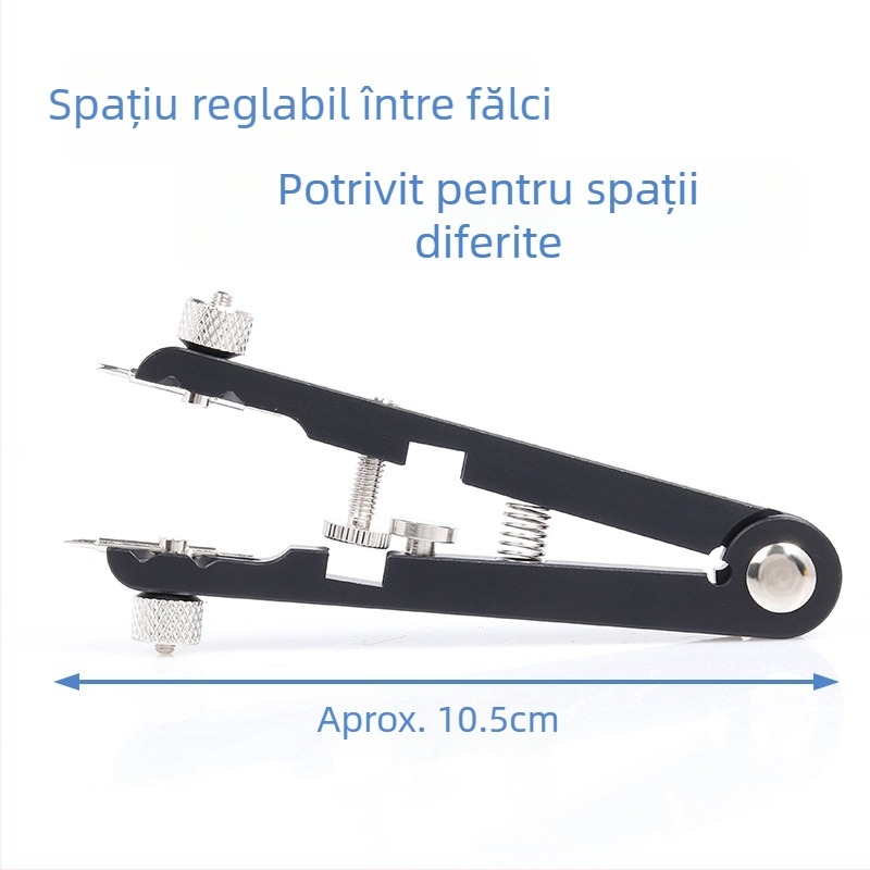 Instrumente de reparare a ceasurilor pentru comerț exterior, clește pentru urechi, clește pentru demontarea și asamblarea urechilor 6825, clește pentru demontarea urechilor, clește în formă de V pentru îndepărtarea urechilor, instrument de îndepărtare a cu